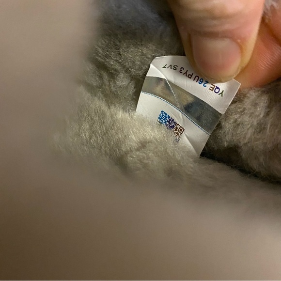 UGG | Moraene Suede Slippers In Goat Grey NEW Size 6 - Picture 6 of 8